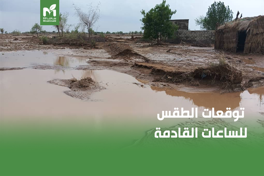 صورة من تأثير السيول في حجة